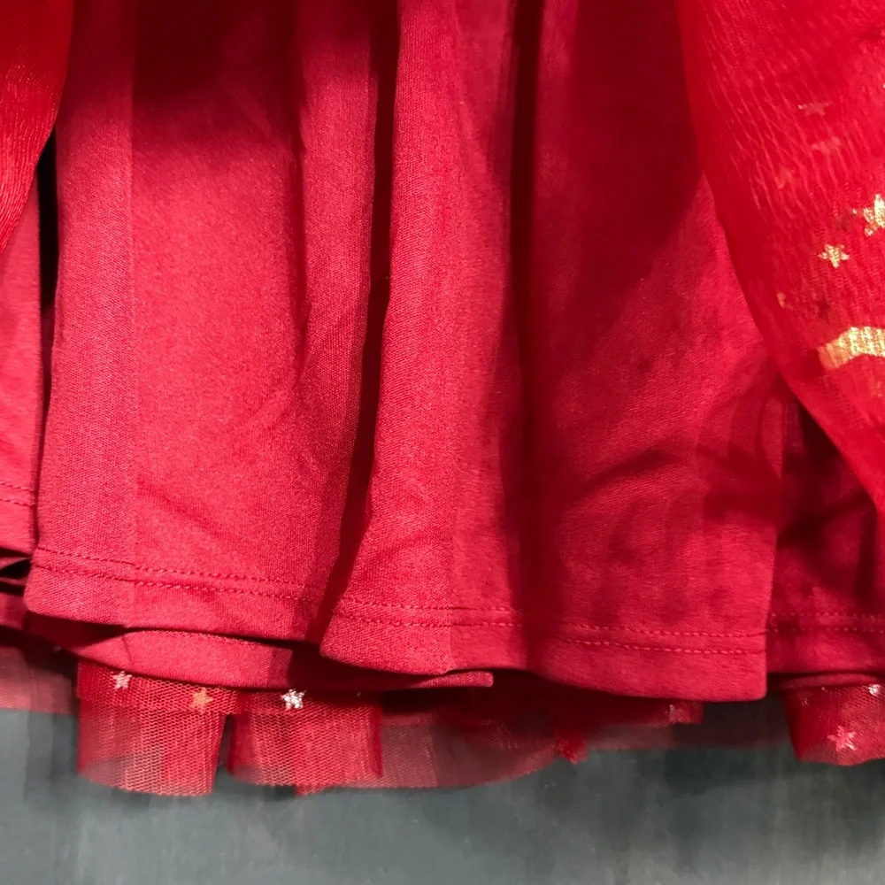 Zunie red velvet Holiday Dress NWT 18 m